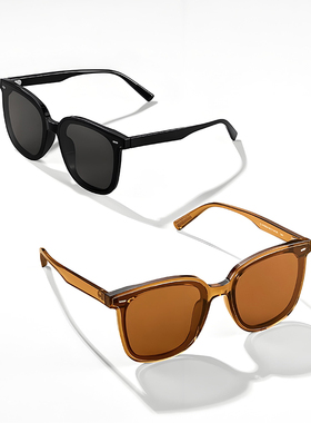 小米米家方框偏光太阳眼镜新款墨镜黑段开车防紫外线防晒男女2025