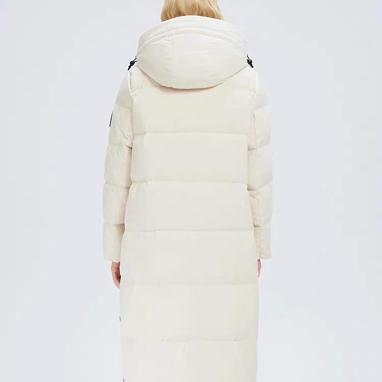 杰奥羽绒服女长款过膝2025冬季新品加厚专柜正品H型保暖修身3016