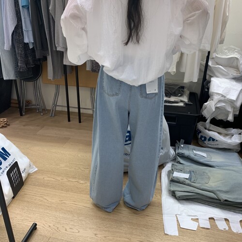 spaghetti韩国东大门代购㊣女士新品热卖时尚推荐人气牛仔裤 - 图0