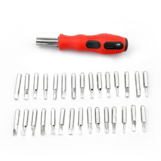 家用实用30合1螺丝刀多功能螺丝批头套装拆装螺钉组合工具S2套装