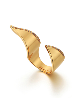 glamever烟花系列女蹦迪戒指