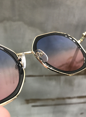 韩版大脸显瘦网红ins太阳镜旅行