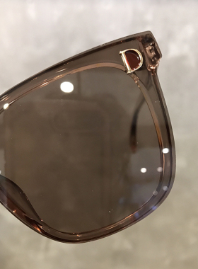 2019新款方框眼镜连体无边框黑色墨镜女大框圆脸ins时尚太阳镜女