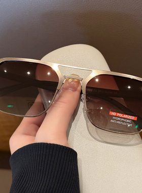 复古双梁偏光驾驶钓鱼男士太阳镜