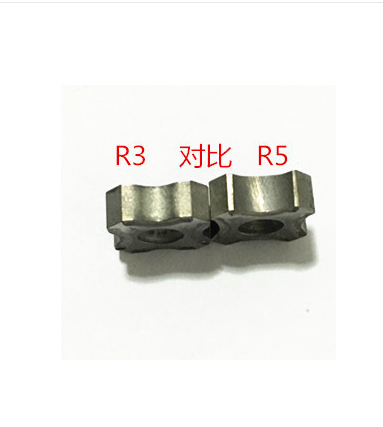 定制船厂气动倒角机刀片R3R5倒R角12.7*12.7*5内孔4mm/5mm-图2