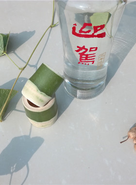 天然原生态竹制白酒杯杯子