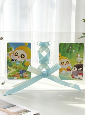 爱豆3寸小卡拍立得展示立牌