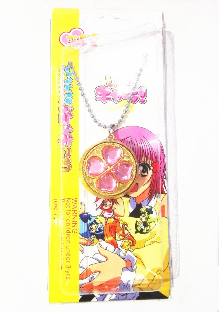 儿童会旋转时钟公主水晶颈链玩具 豆豆龙饰品其它首饰