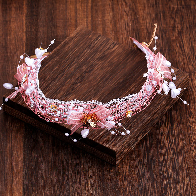 韩式森系花朵超仙美新款颈花项链 豆豆龙饰品项链