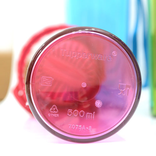 特百惠 500ml/400ml茶韵随心杯安全便携防漏水杯子官方塑料正品店 - 图2