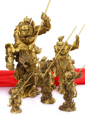 朴器铜齐天大圣摆件孙悟空