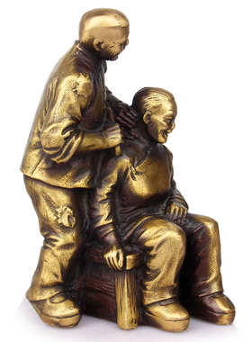 相濡以沫摆件工艺礼品