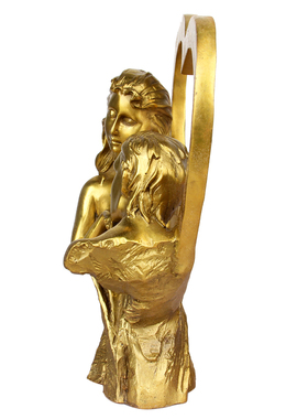 夫妻感情相濡以沫摆件