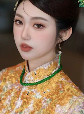 镀金百搭龙凤褂秀禾服头饰