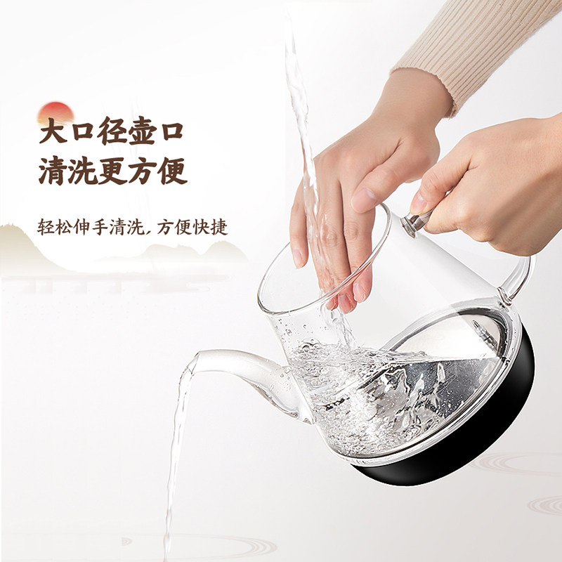 美的电智能家用玻璃自动器茶吧机 美的生活电器电热水壶