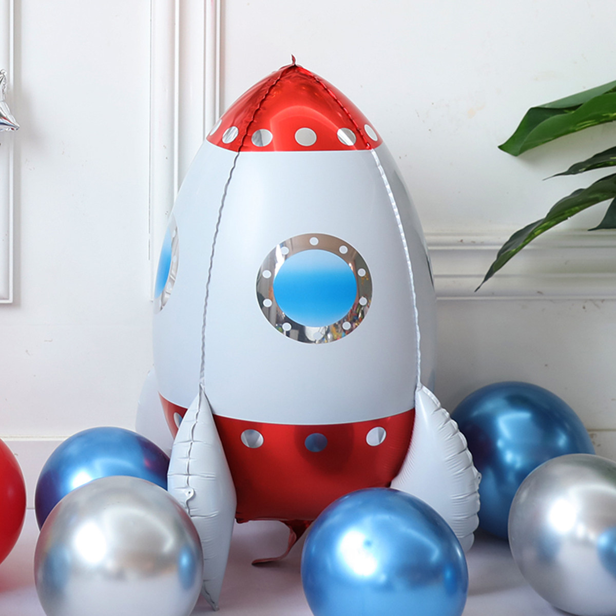 太空人铝膜气球充氦气飘空宇航员火箭卡通生日铝箔儿童布置装饰品,淘宝优惠券,粉丝福利购,淘宝优惠卷