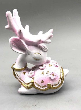 树脂水晶球底座鹿球托底托球架底座葫芦矿标摆件支架