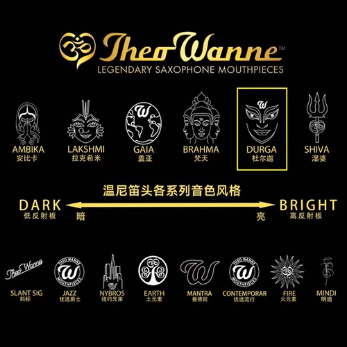 美国温妮尼高音萨克斯金属笛头MANTRA曼德拉TheoWanne杜尔迦DURGA - 图3
