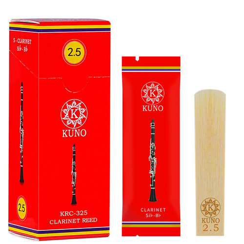 九野哨片红盒单簧管哨片降B调黑管进口芦苇2.5号3号哨片初学KUNO - 图3