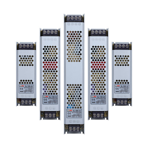 明纬长条开关电源220转24v低压12v广告灯带灯箱线形灯变压器超薄-图3