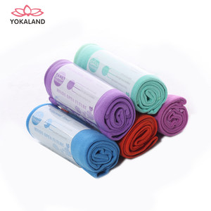 优卡莲瑜伽铺巾无颗粒吸汗防滑初学者瑜伽布垫毯子汗巾用品毛巾