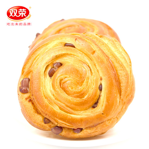 双荣红豆手撕面包整箱1000g早餐点心蒸糕点小面包口袋休闲零食品 - 图3
