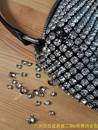 适用于大王水钻包包掉钻补钻专用钻维修颗粒钻尖底钻白钻单钻配件 - 图1