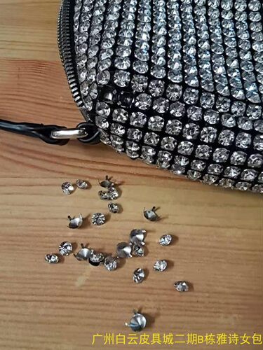 适用于大王水钻包包掉钻补钻专用钻维修颗粒钻尖底钻白钻单钻配件 - 图0