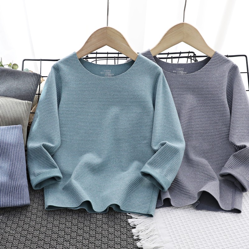 男童冬季德绒弹力保暖裤新款儿童条纹自发热秋裤中大童加厚打底裤,淘宝优惠券,粉丝福利购,淘宝优惠卷