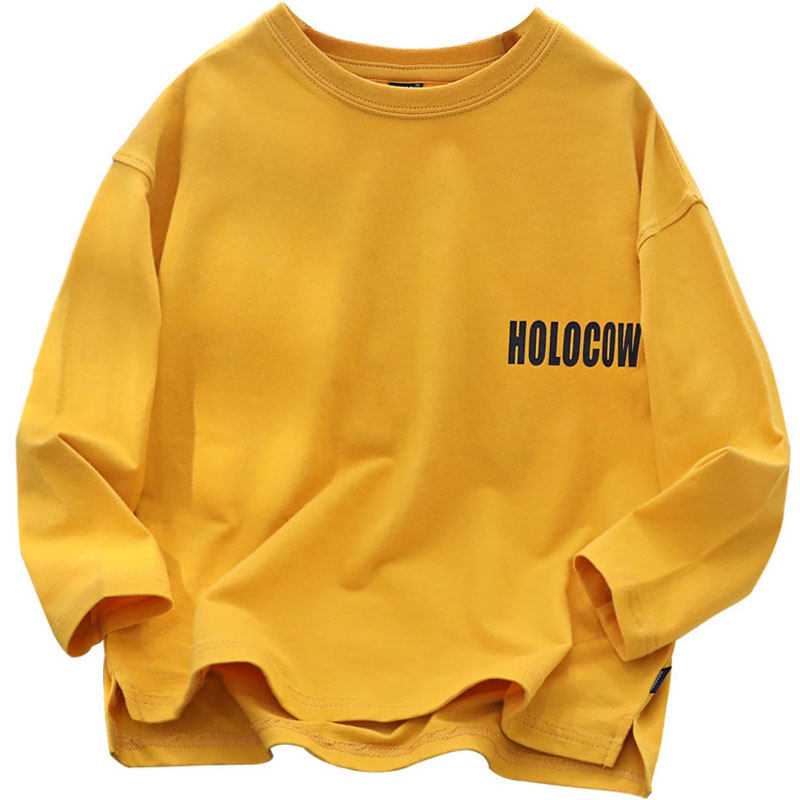 男童春季圆领打底衫2026新款中大童纯棉套头上衣儿童宽松长袖T恤t,淘宝优惠券,粉丝福利购,淘宝优惠卷