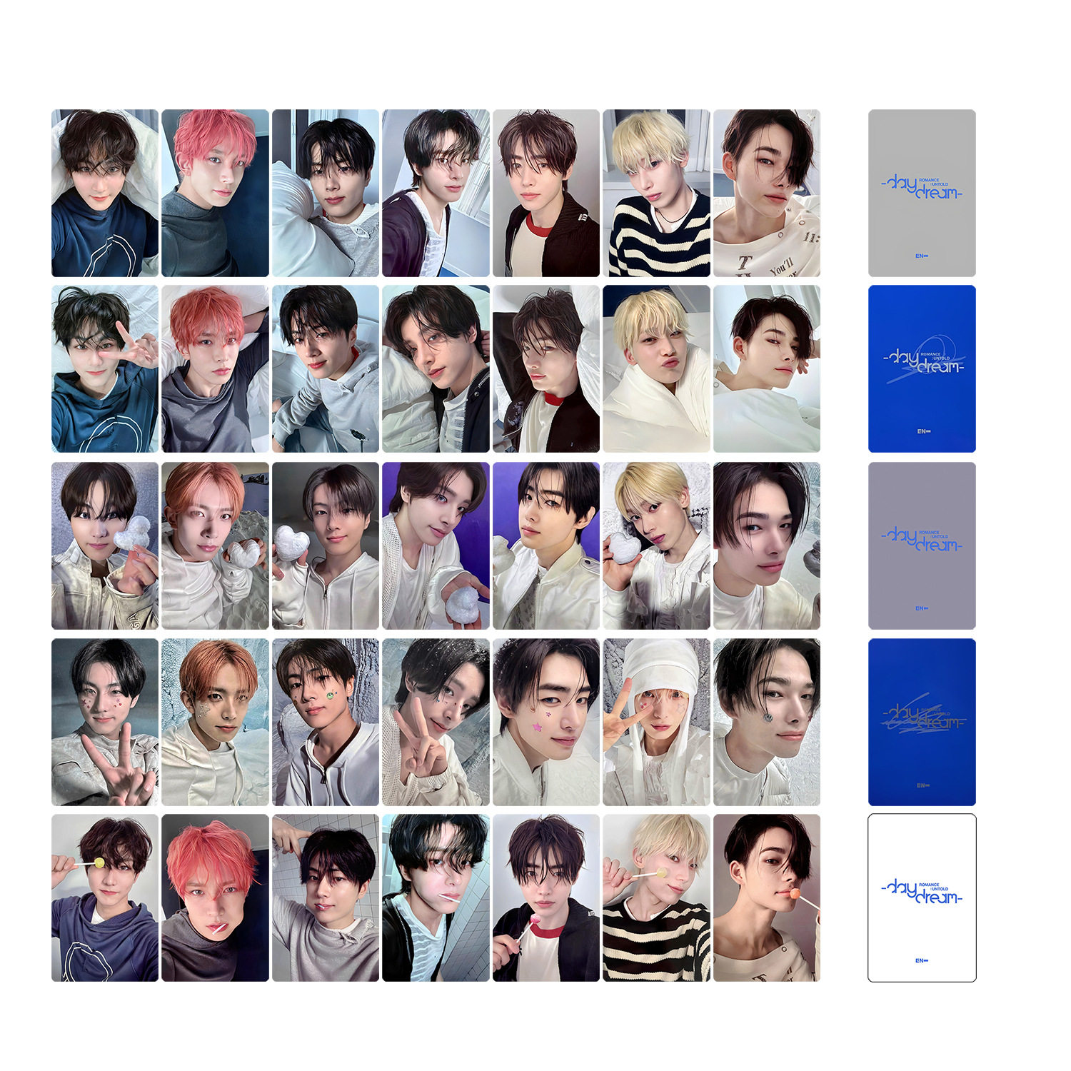 E团符正规2 ROMANCE UNTOLD -DAYDREAM-后续专卡小卡蓝白版日版 - 图3