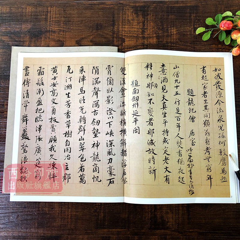 蔡襄自书诗 碑帖大观 高清彩色本原碑帖法帖古帖 行书毛笔书法练字帖临摹鉴赏墨迹本范本成人学生入门精选教程书籍 西泠印社出版社 - 图3