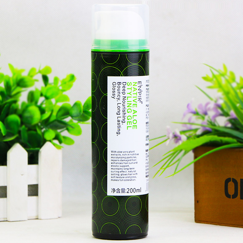 瑛派儿百合芦荟防损亮色润卷造型乳 enpir东润头发造型