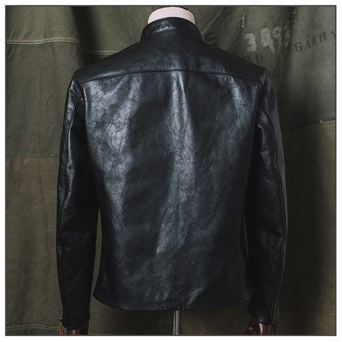 HDK(海觉）23款重制版 J-100 horse hide茶芯马皮皮衣 - 图2