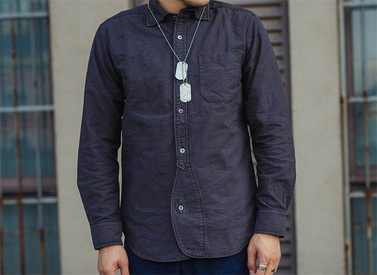 HDK(海觉) BRITISH OFFICERS SHIRT军官衬衫 赤耳牛津纺 军事风格 - 图0