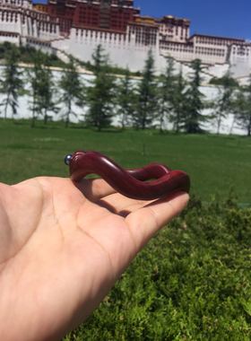 非洲小叶紫檀淡水珍珠原创手镯