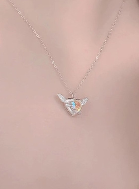 爱神丘比特之心项链女轻奢小众