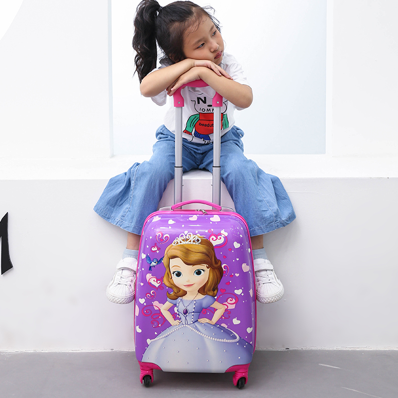 儿童行李箱女孩夏令营拉杆箱小孩小学生小朋友公主网红旅游外出行
