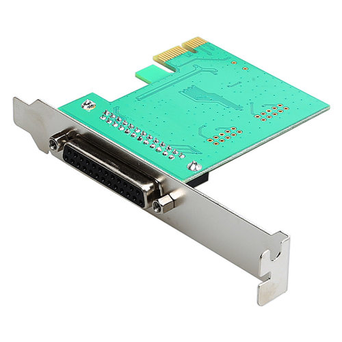DIEWU PCIe并口卡 pci-e转并口卡25针打印机接口转接卡LPT扩展卡 - 图1