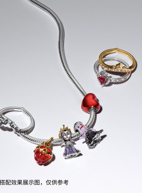 [新品]Pandora潘多拉Disney x Pandora 反派黑魔后戒指暗黑优雅