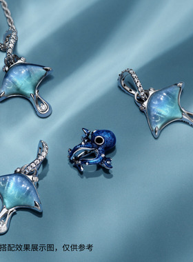 [新品]Pandora潘多拉绳链项链编制纹理金色银色可叠戴时尚礼物
