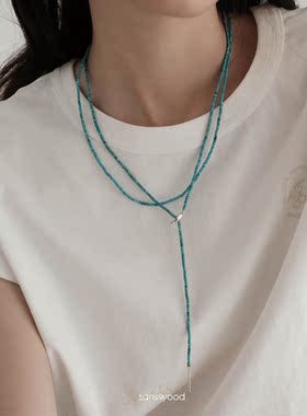 森吾新中式长款项链女