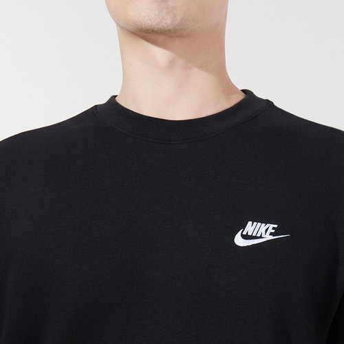 茵特|Nike耐克卫衣黑色打底衫男2026秋季新款运动服上衣长袖T恤B - 图2