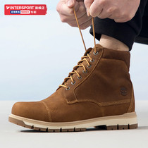 Timberland adds Berlan kick not to suck official male shoes high help boots Outdoor waterproof leather casual shoes A2GNJ
