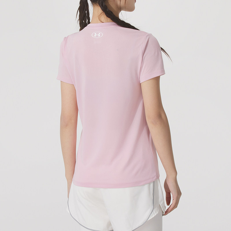 安德玛T恤女装2025秋季新款圆领休闲短袖透气运动上衣半袖速干衣,淘宝优惠券,粉丝福利购,淘宝优惠卷