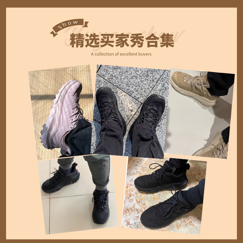 HOKA官方女鞋正品Kaha 2 Low GTX卡哈2户外徒步鞋缓震运动跑步鞋 - 图1