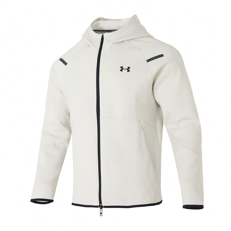 安德玛连帽外套男装2026春季新款运动服针织防风夹克上衣1379806,淘宝优惠券,粉丝福利购,淘宝优惠卷