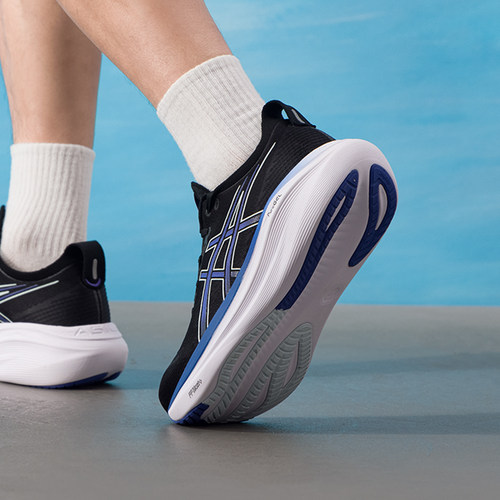 亚瑟士男鞋2026春季新款运动鞋GEL-NIMBUS 27缓震跑步鞋1011B958 - 图2