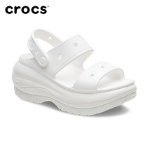 Crocs Card Loci Official Dongle Shoes Classic Light Wheels Outdoor Cool Slippers Women Thick Bottom Sandals 207989