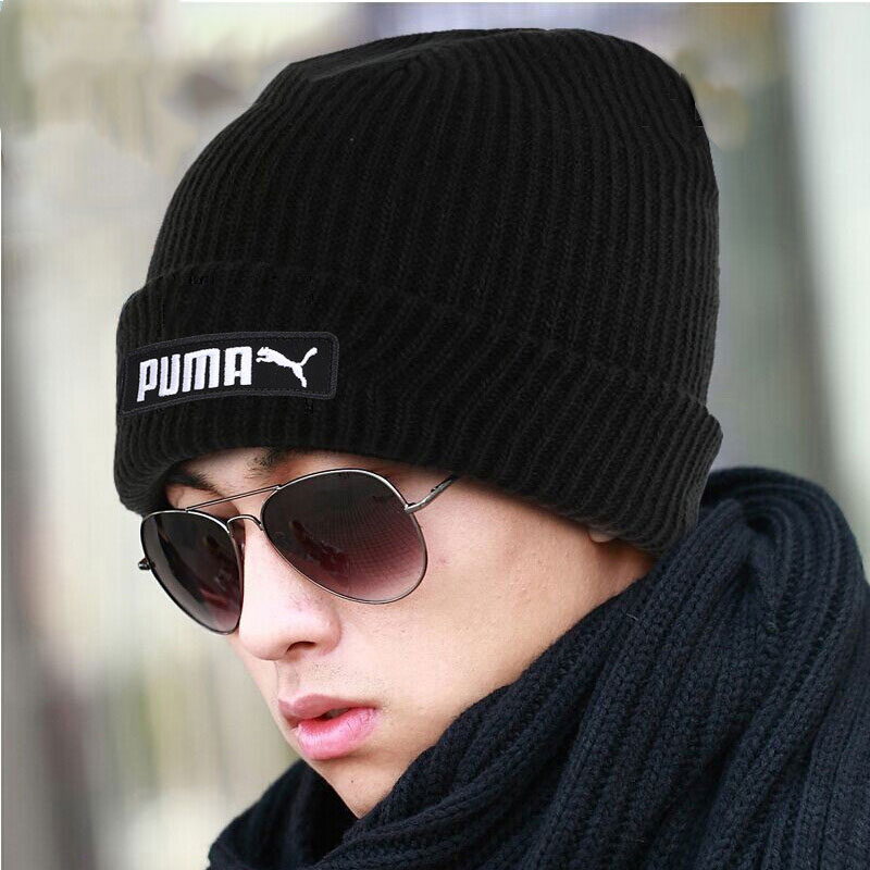 【自营】彪马男女绒线帽户外保暖运动帽休闲双层针织帽冷帽023434 - 图2